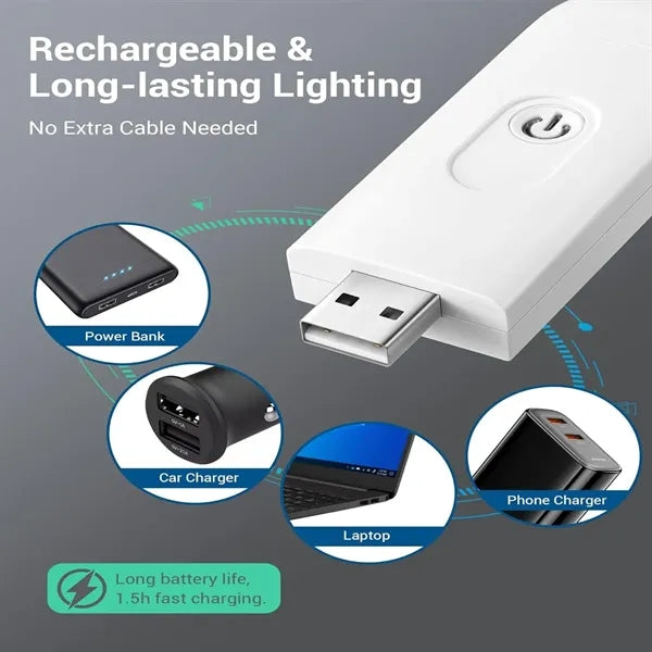 Rechargeable Book Reading Light Portable Booklight