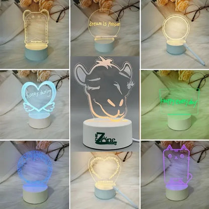 Customized Personalized Night Light Gift for Childrens