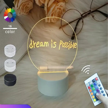 Customized Personalized Night Light Gift for Childrens