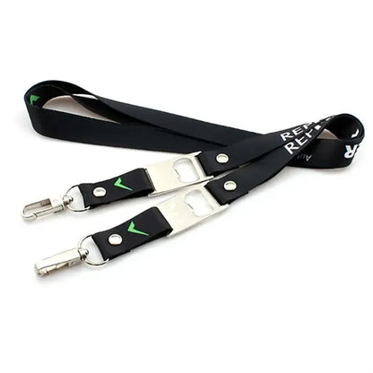 Metal Bottle Opener Lanyard