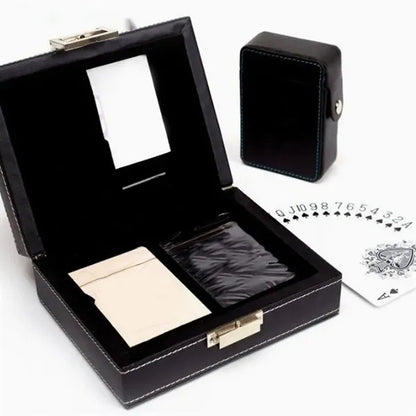 Luxury Playing Card Set in Leather Gift Box