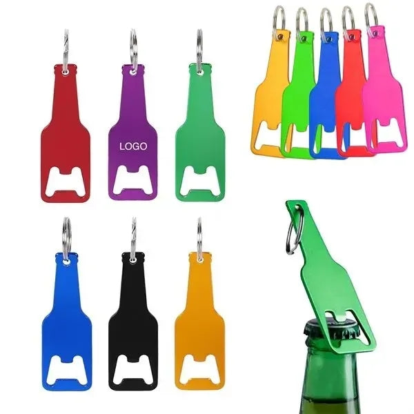 Bottle Style Opener Keychain