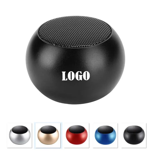 Portable Hi-Fi Stereo Bluetooth Aluminum Speaker