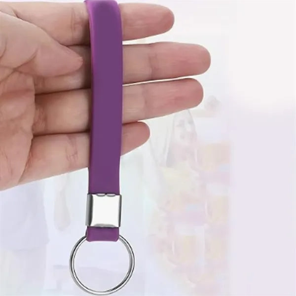 Silicone Wristband Keychain