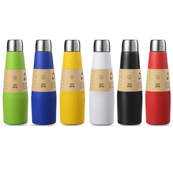 18oz Stainless Steel Vacuum Flask Insulated Bottle