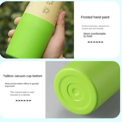 18oz Stainless Steel Vacuum Flask Insulated Bottle