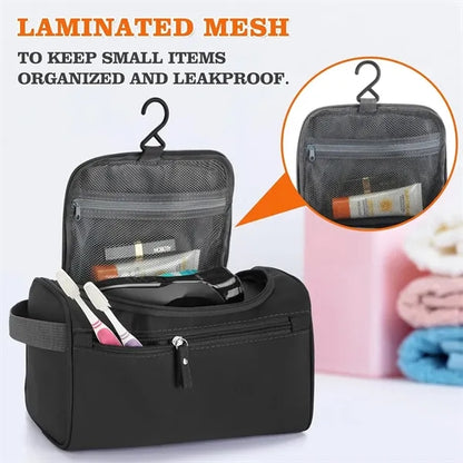 Hanging Travel Toiletry Bag Makeup Organizer