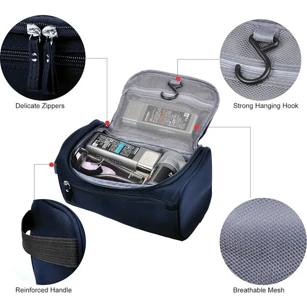 Hanging Travel Toiletry Bag Makeup Organizer