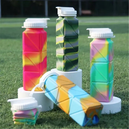 20oz Collapsible Bottle Portable Silicone Foldable Cup