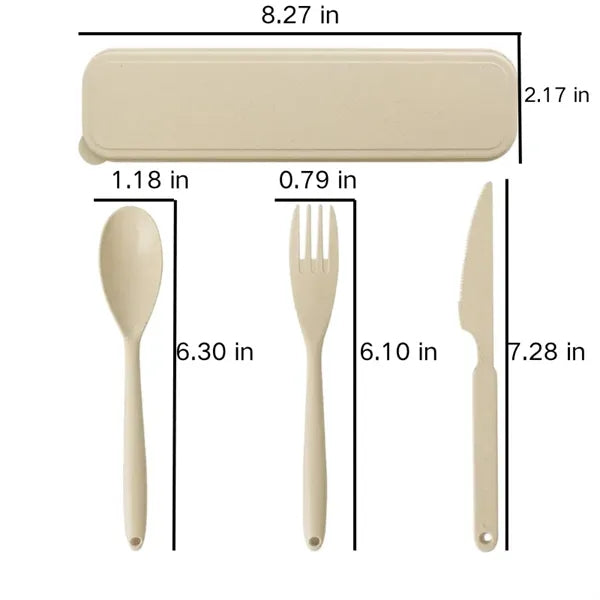 Wheat Straw Utensils
