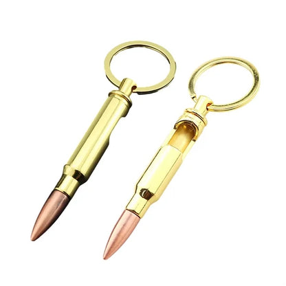 Bullet Shaped Opener with Keyring