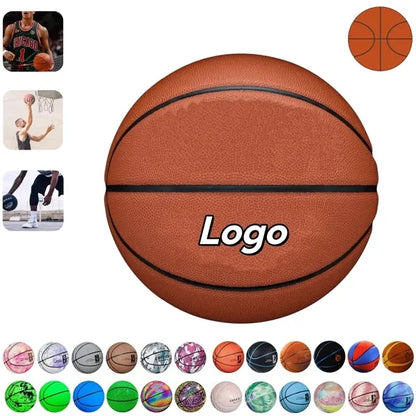 Custom Logo Basketball - Size 5/6/7 Available