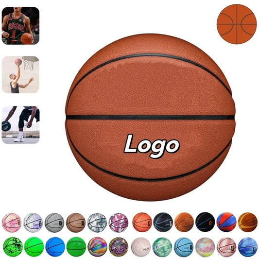 Custom Logo Basketball - Size 5/6/7 Available