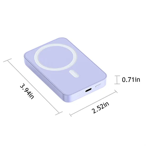 Portable Wireless Magnetic Fast Charging Power Bank