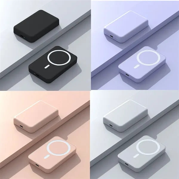Portable Wireless Magnetic Fast Charging Power Bank