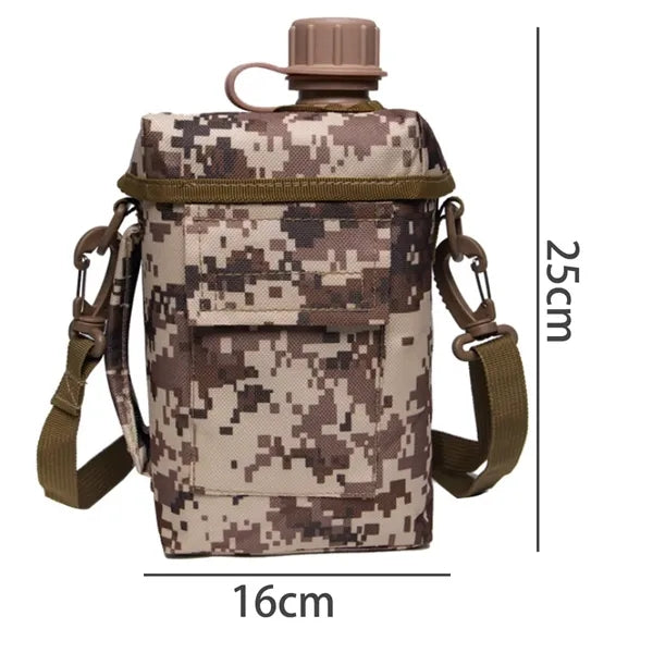 2L Tactical Canteen with Shoulder Strap