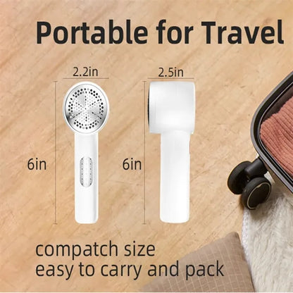 Portable Fabric Shaver And Lint Remover With LED Display