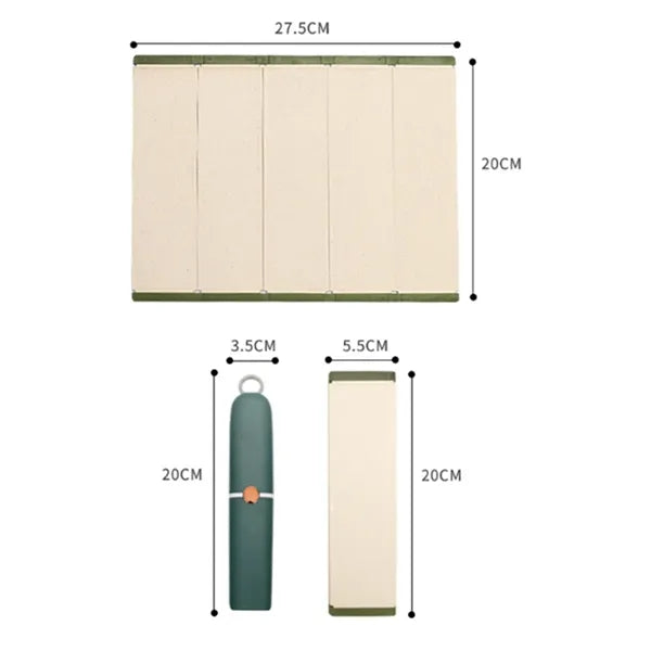 Portable Camping Cutting Board and Knife Set