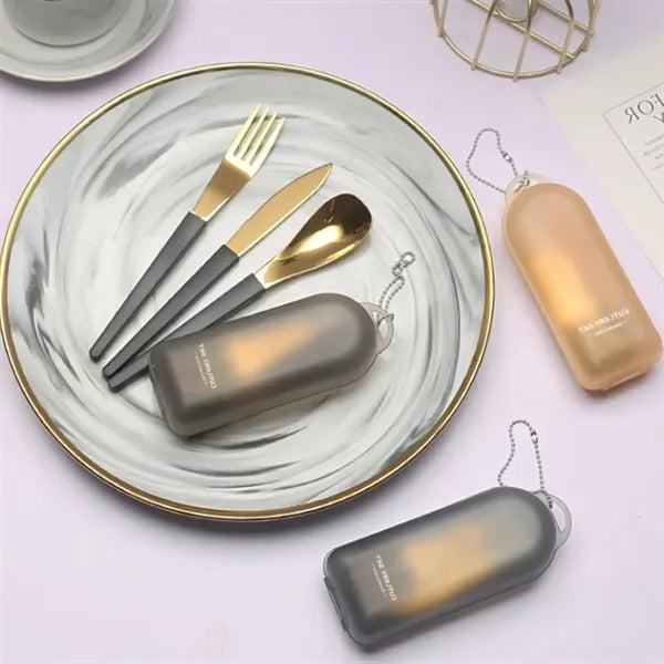 Foldable Stainless Steel Cutlery Set