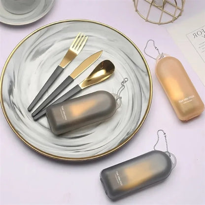 Foldable Stainless Steel Cutlery Set