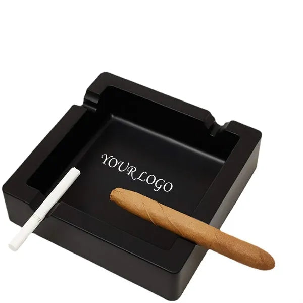 Outdoor Anti-Fall Minimalistic Square Silicone Ashtray