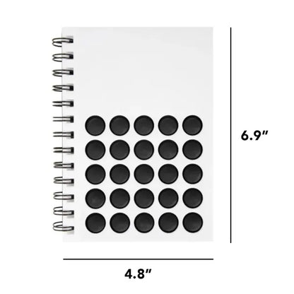 Push Pop Spiral Lined Notebook Fun Bubble Stress Relief