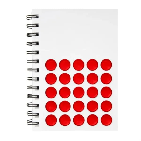 Push Pop Spiral Lined Notebook Fun Bubble Stress Relief