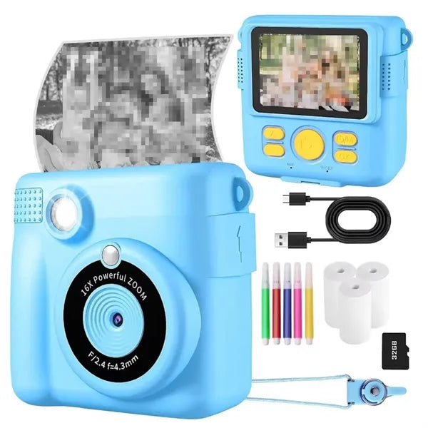 Mini Kids Instant Print Camera Birthday Travel Cute Fun Gift