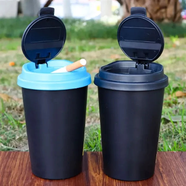Portable Car Ashtray with Lid