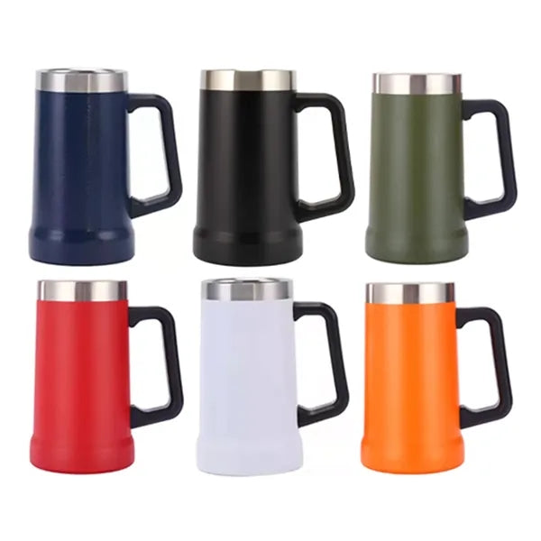 24oz Stainless Steel Vacuum Beer Mug