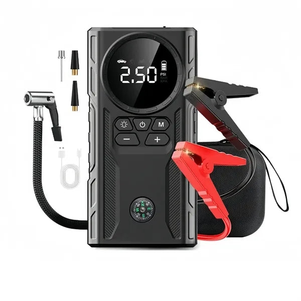 Car Jump Starter With Air Compressor
