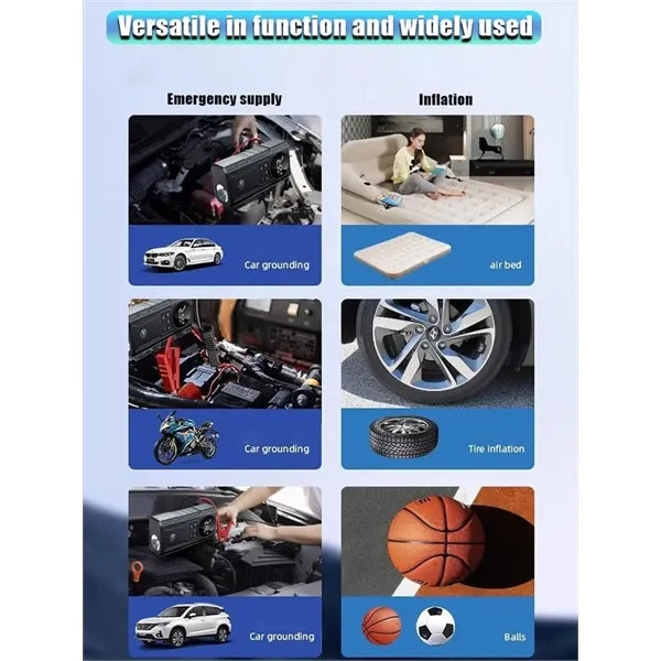 Car Jump Starter With Air Compressor