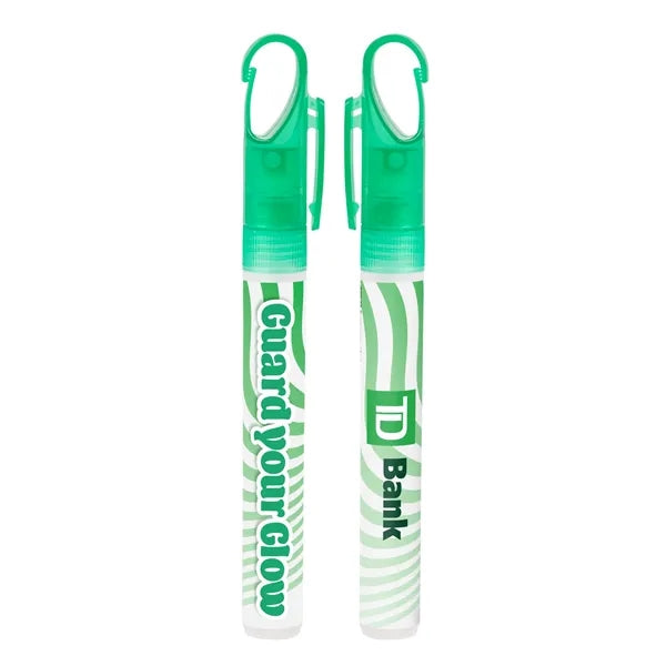 10 ml Carabiner clip pocket sunscreen spray SPF30
