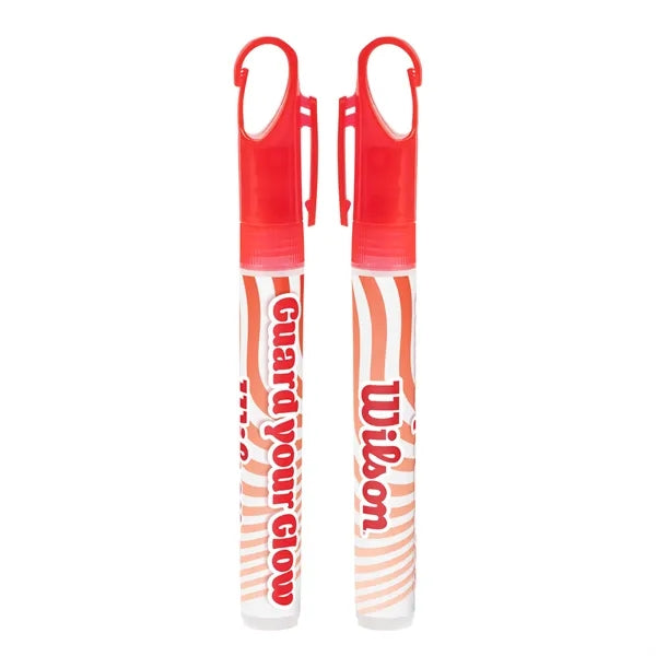 10 ml Carabiner clip pocket sunscreen spray SPF30