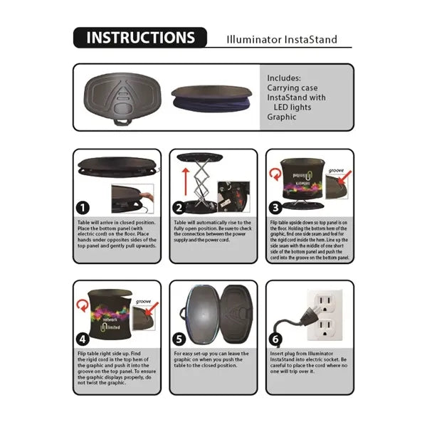 Illuminator InstaStand Replacement Graphic