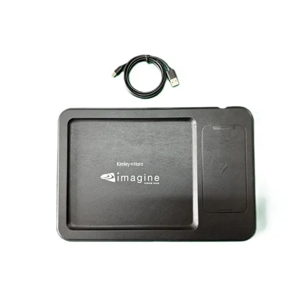 Valet Tray with Phone Charger