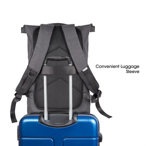 Waterproof rPET Roll-Top Backpack