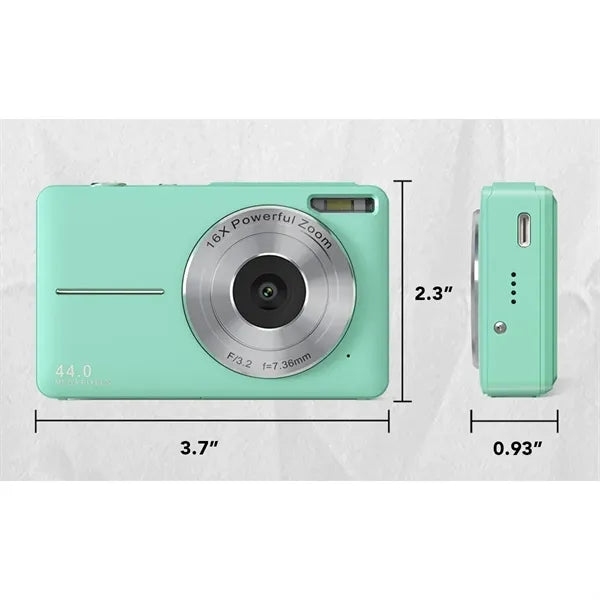 Compact HD Digital Camera w/ 32GB SD Card 16X Zoom Travel