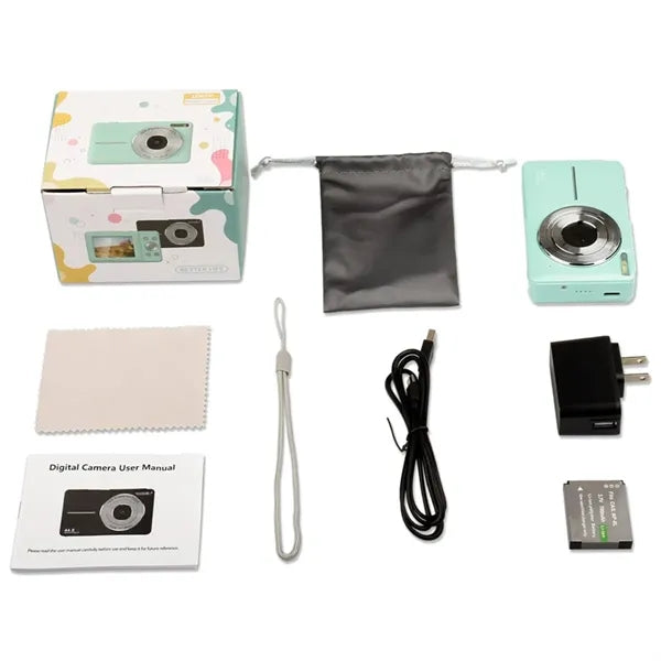 Compact HD Digital Camera w/ 32GB SD Card 16X Zoom Travel