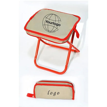 Portable Pencil Case Pocket Folding Stool