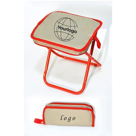 Portable Pencil Case Pocket Folding Stool