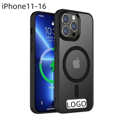 Magnetic Matte Shockproof iPhone Case