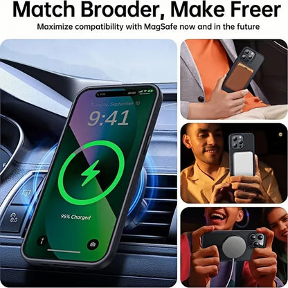 Magnetic Matte Shockproof iPhone Case
