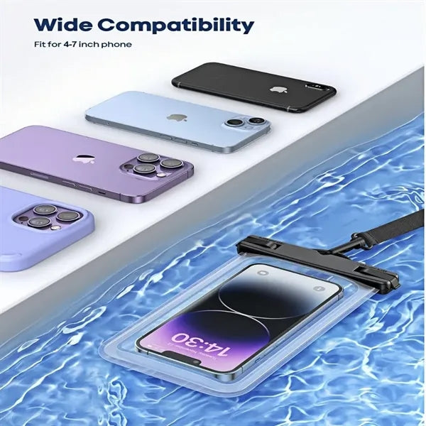 IPX8 Waterproof Phone Case With Touchscreen HD Protection
