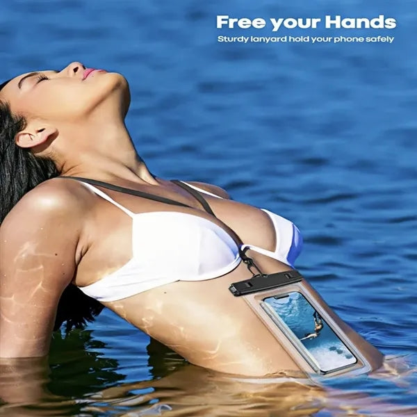 IPX8 Waterproof Phone Case With Touchscreen HD Protection