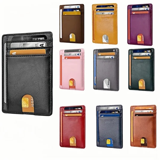 Slim RFID Wallet for Men Unisex Use