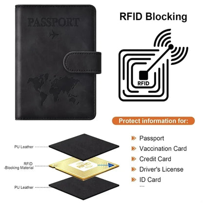 RFID Passport Wallet for Travel Essentials