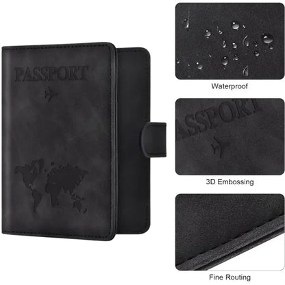 RFID Passport Wallet for Travel Essentials
