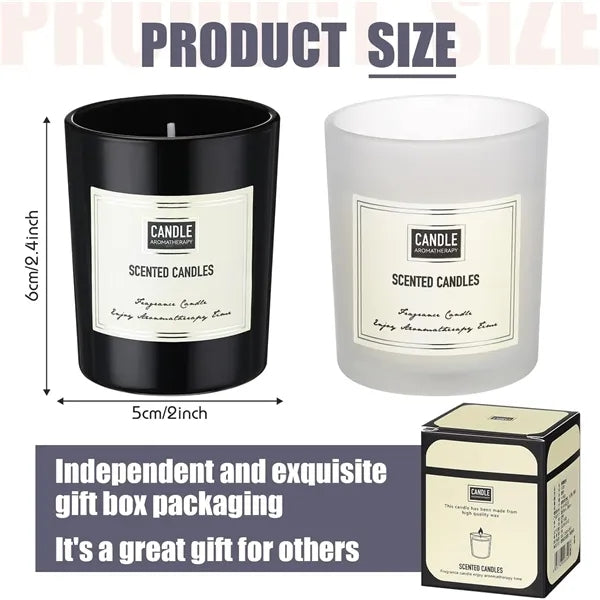 Aromatherapy Jar Scented Candle Gift Box