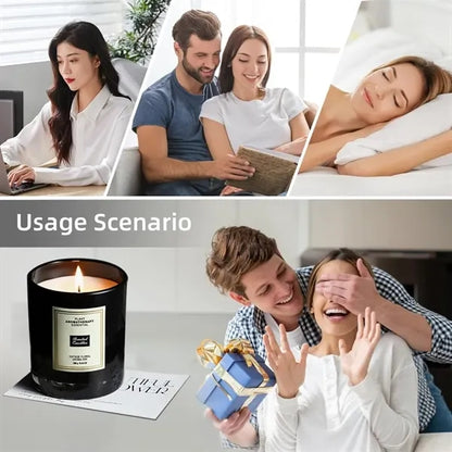 Aromatherapy Jar Scented Candle Gift Box